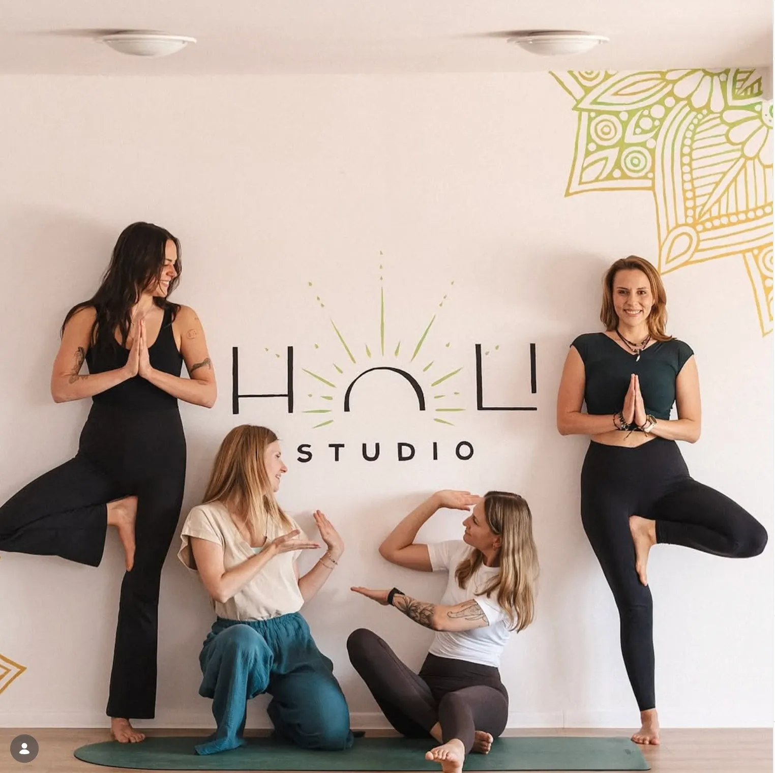 Zespół instruktorek Holi Studio - joga Szczecin